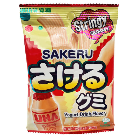 UHA Mikakuto Sakeru Gummy Yogurt Drink Flavor 1.16oz