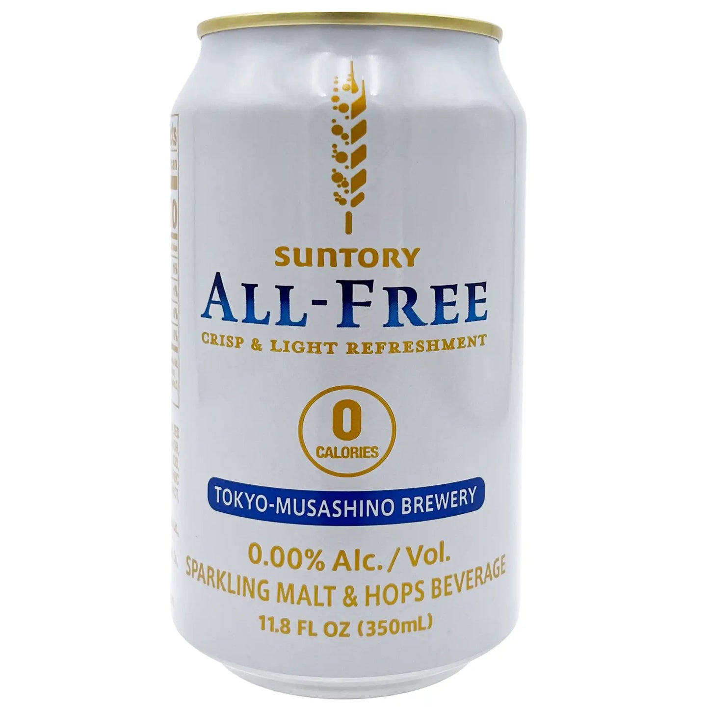 Suntory All-Free Zero Non-Alcohol Beer 11.8 fl. oz