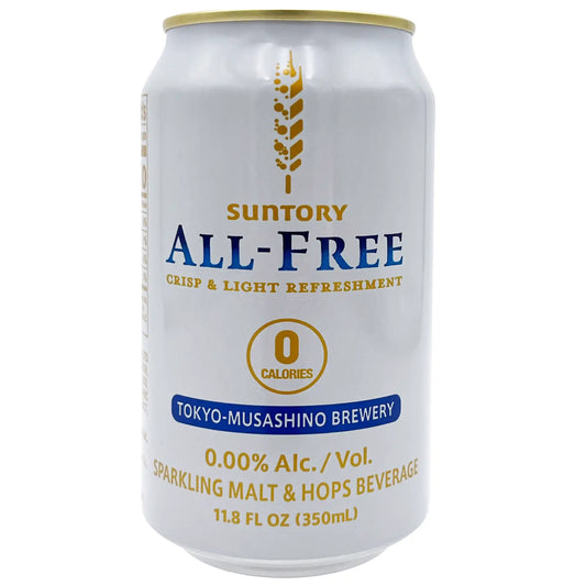 Suntory All-Free Zero Non-Alcohol Beer 11.8 fl. oz