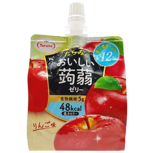 Tarami Oishii Konjac Jelly Ringo Apple Flavor 5.29 oz