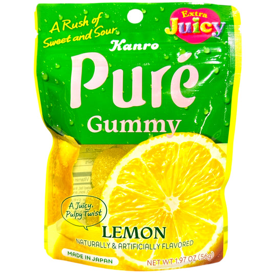 Kanro Pure Gummy Candy 1.97 oz