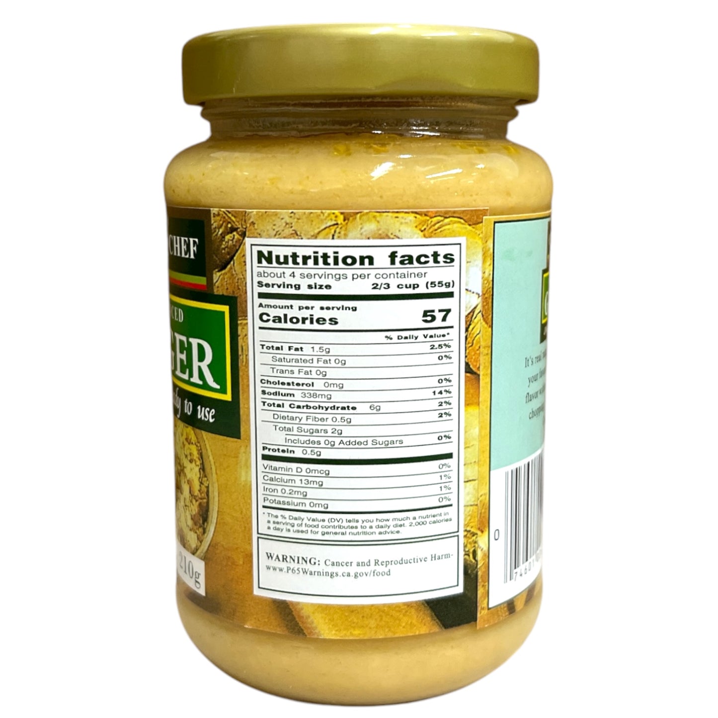 Orient Chef Minced Ginger 7.5 oz