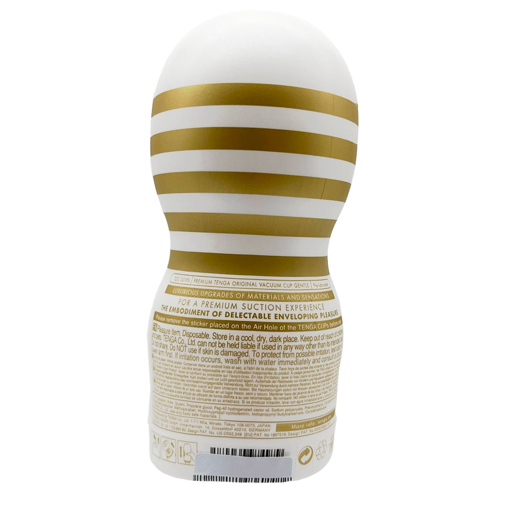 Premium Tenga Original Vacuum Cup Gentle 5.6 oz