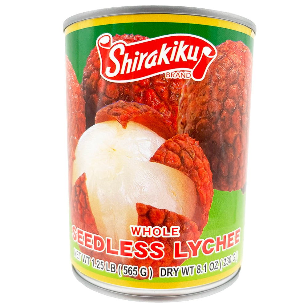 Shirakiku Whole Seedless Lychee 8.1 oz