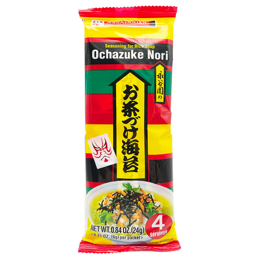 Nagatanien Ochazuke Nori 4 Pcs 0.84 oz