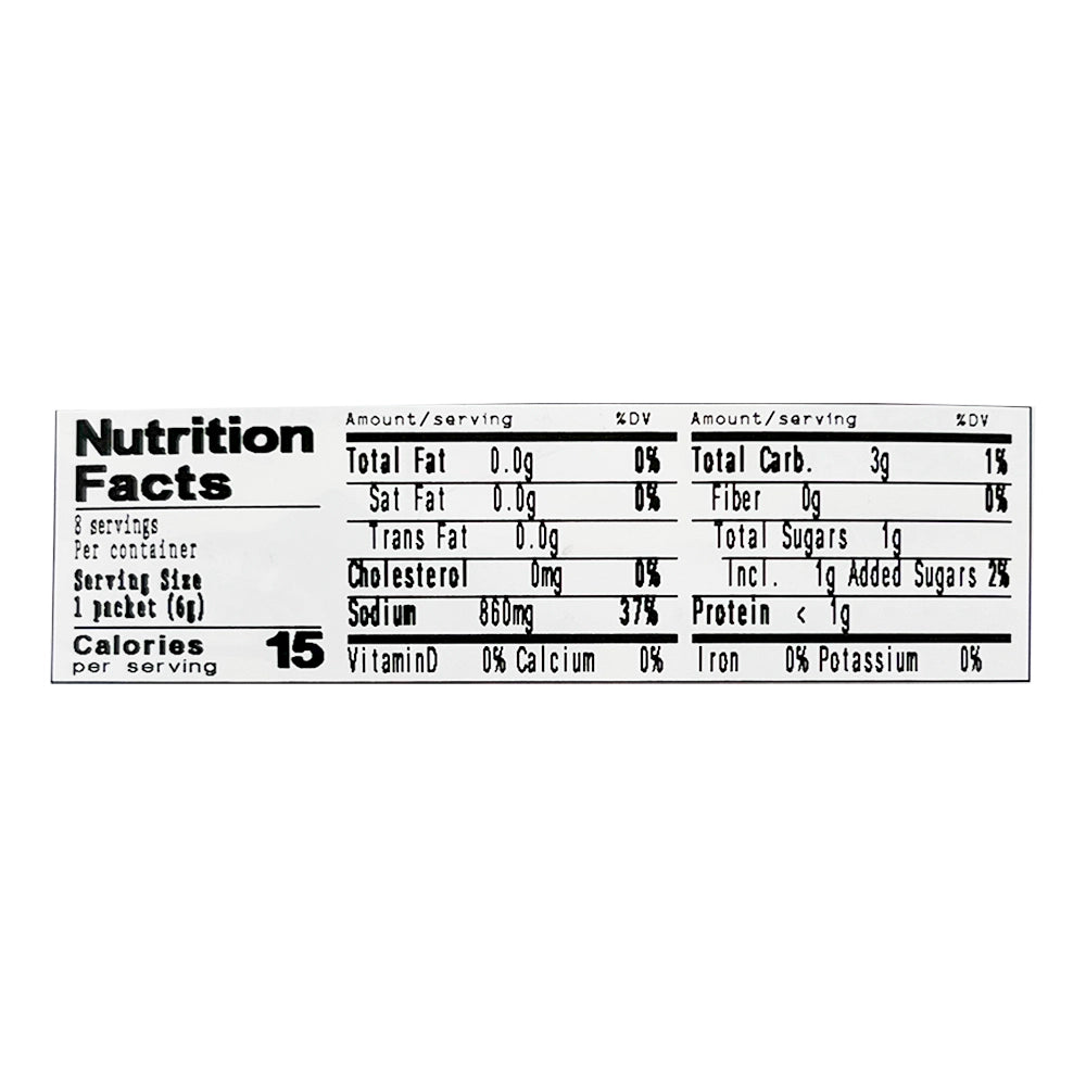 Nagatanien Ochazuke Nori 8 Pcs 1.69 oz