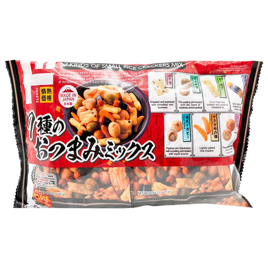 Jonetz Otsumami Rice Crackers Mix 6 Pack 4.23 oz