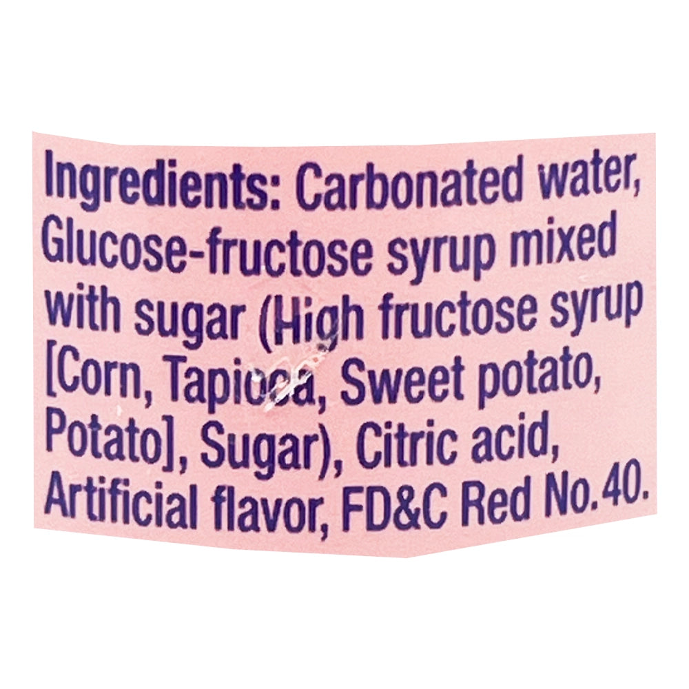 Shirakiku Ramune Carbonated Drink Strawberry 6.76 oz