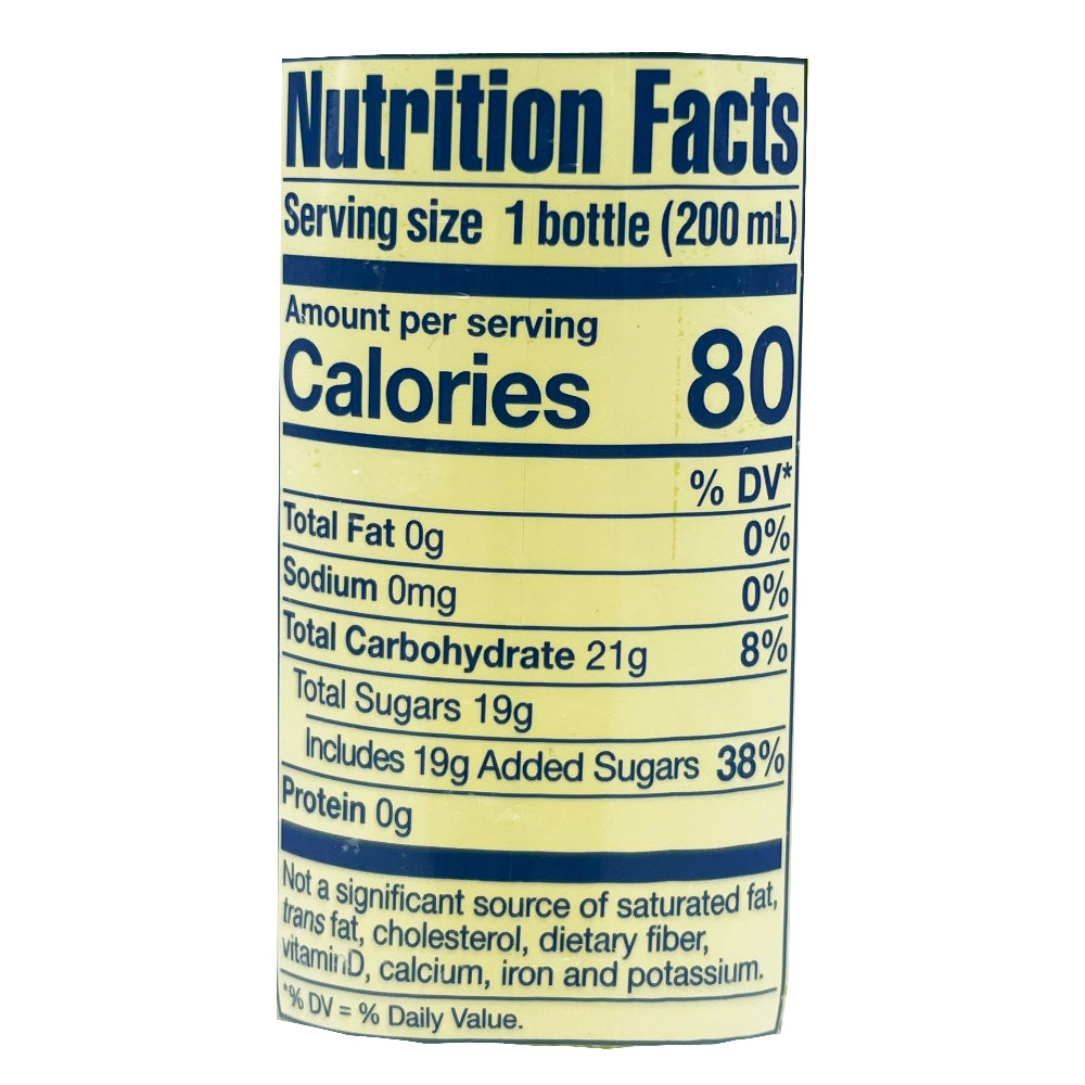 Shirakiku Carbonated Drink Yuzu Ramune 6.76 oz