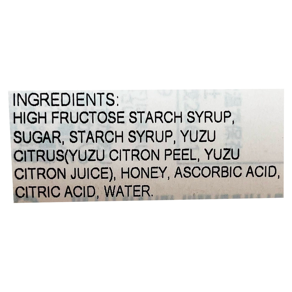 Kitagawa Tsubutsubu Prepared Yuzu Citrus 16.93 oz