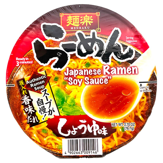 Menraku Ramen Shoyu Soy Sauce 2.70 oz