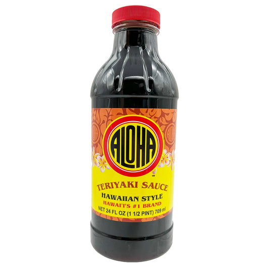 Aloha Teriyaki Sauce Hawaiian Style 24 fl. oz.