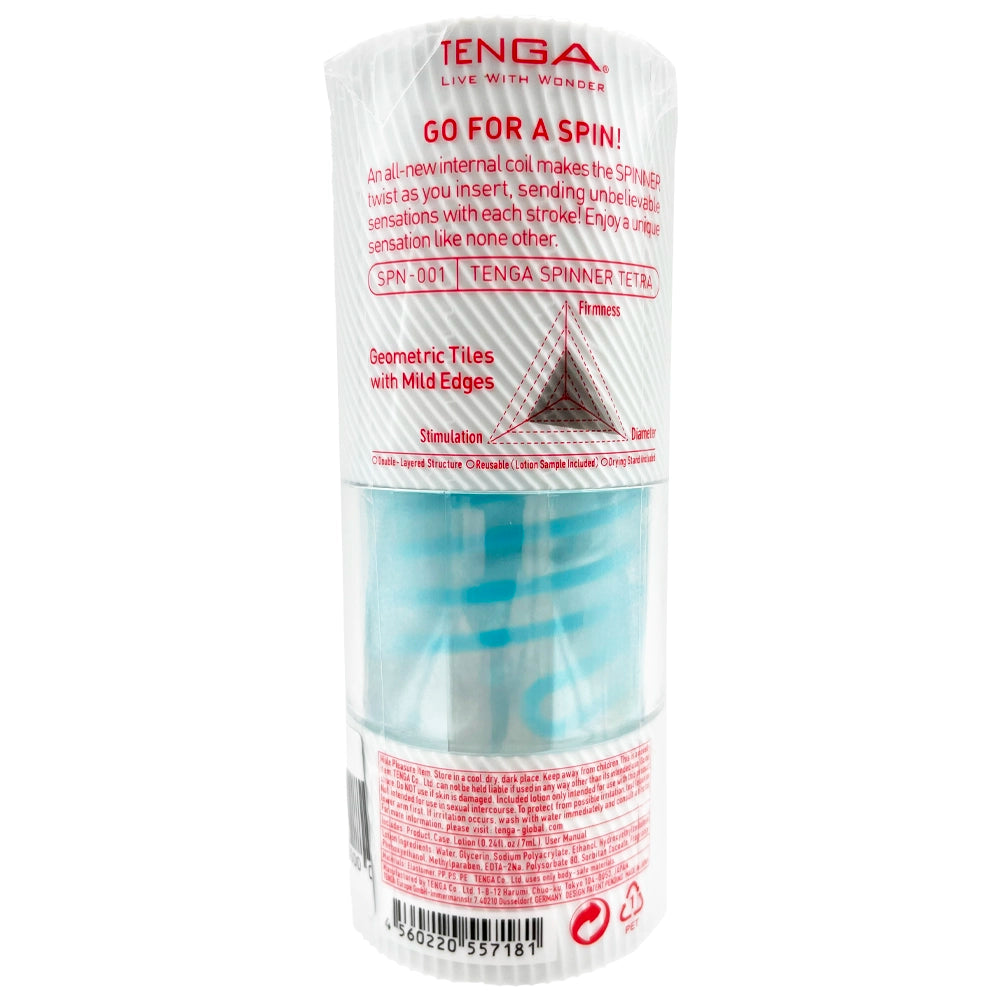 Tenga Spinner Tetra SPN-001 7.2 oz