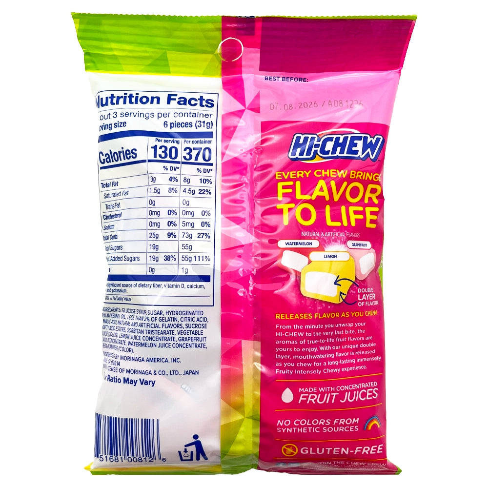 Morinaga Hi-Chew Sweet & Sour Mix 3.17 oz