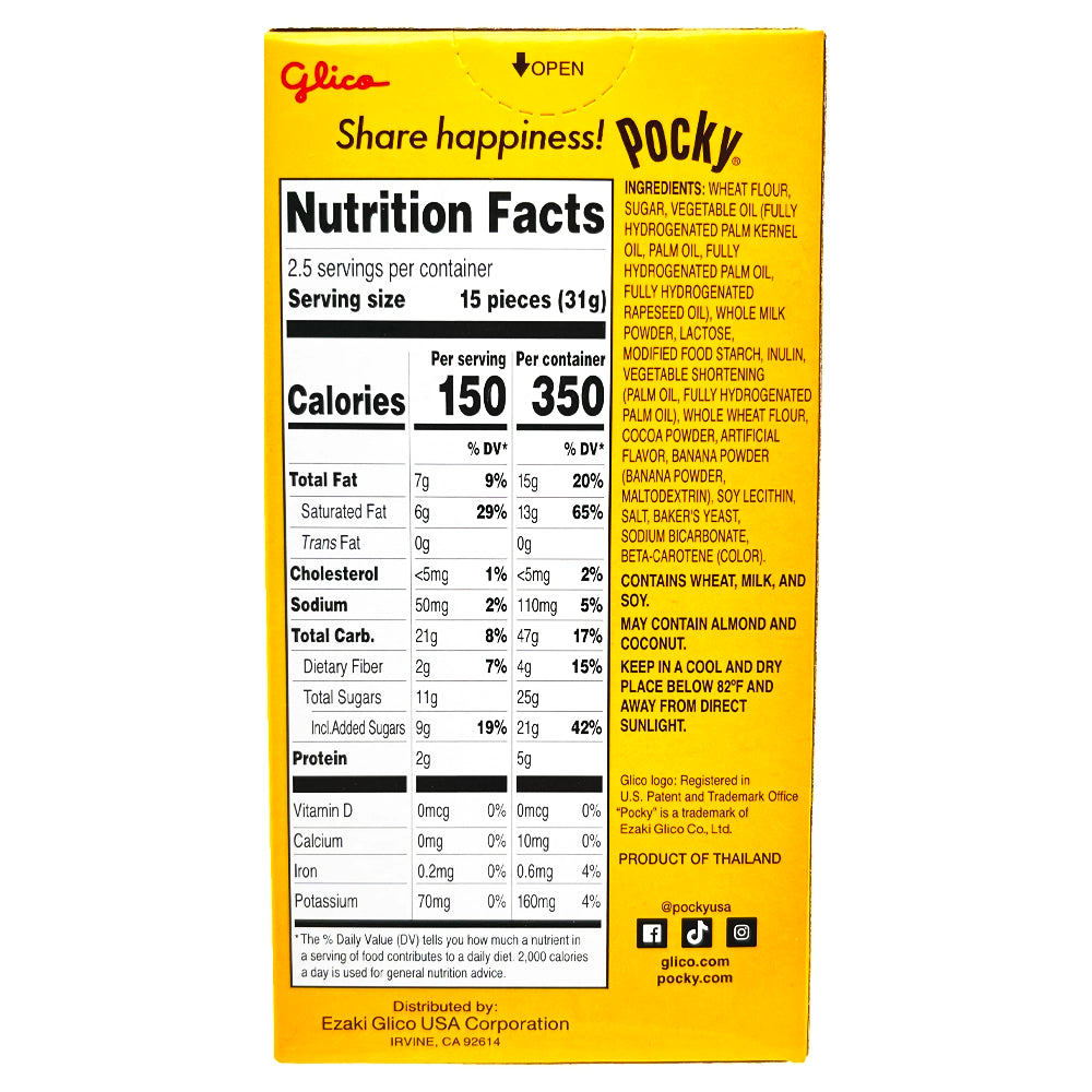 Glico Pocky Banana 2.47 oz