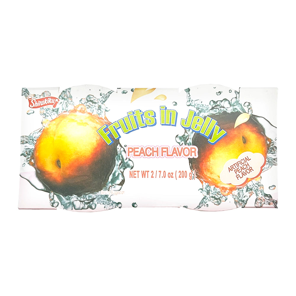 Shirakiku Fruits in Jelly Peach Flavor 14 oz