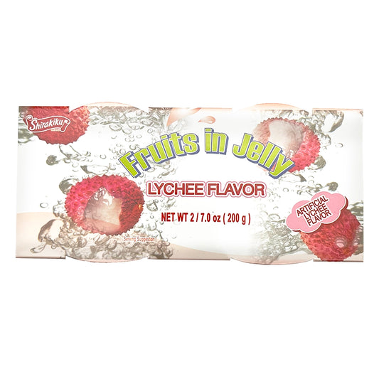 Shirakiku Fruits in Jelly Lychee Flavor 7.0 oz
