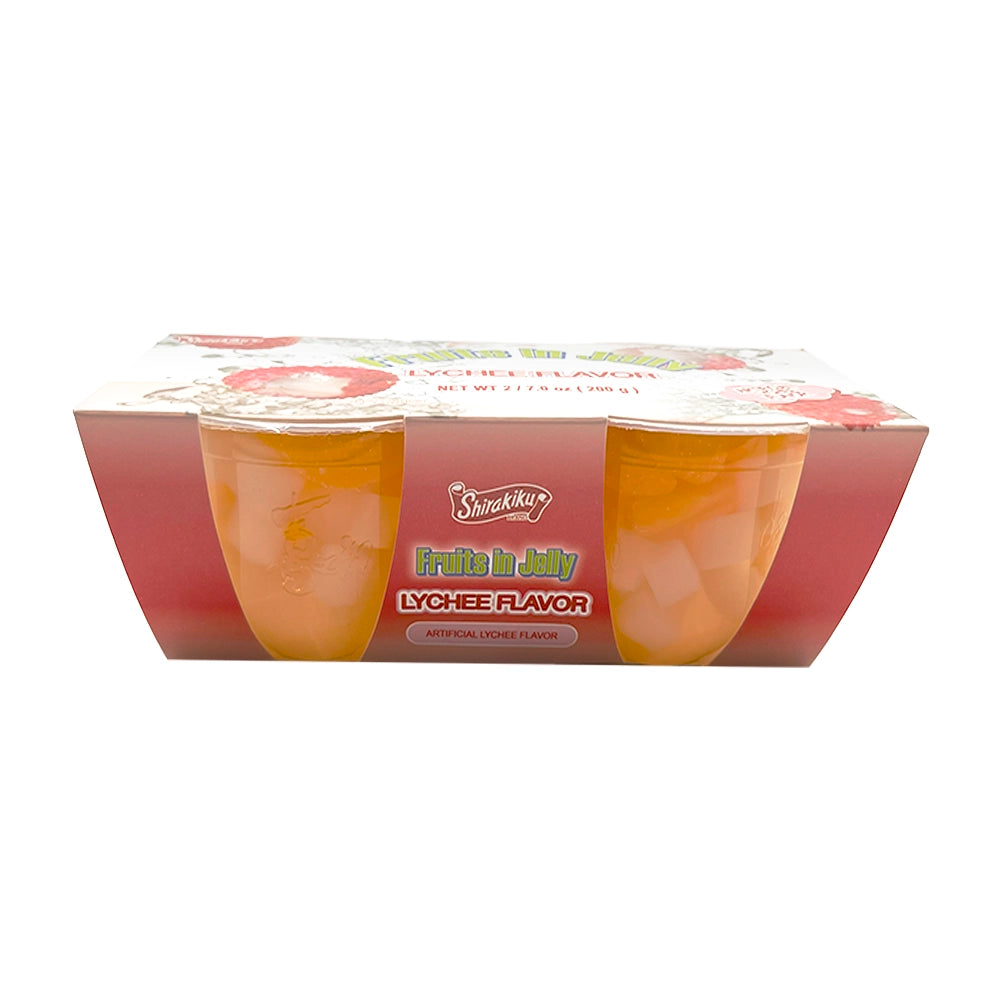 Shirakiku Fruits in Jelly Lychee Flavor 7.0 oz