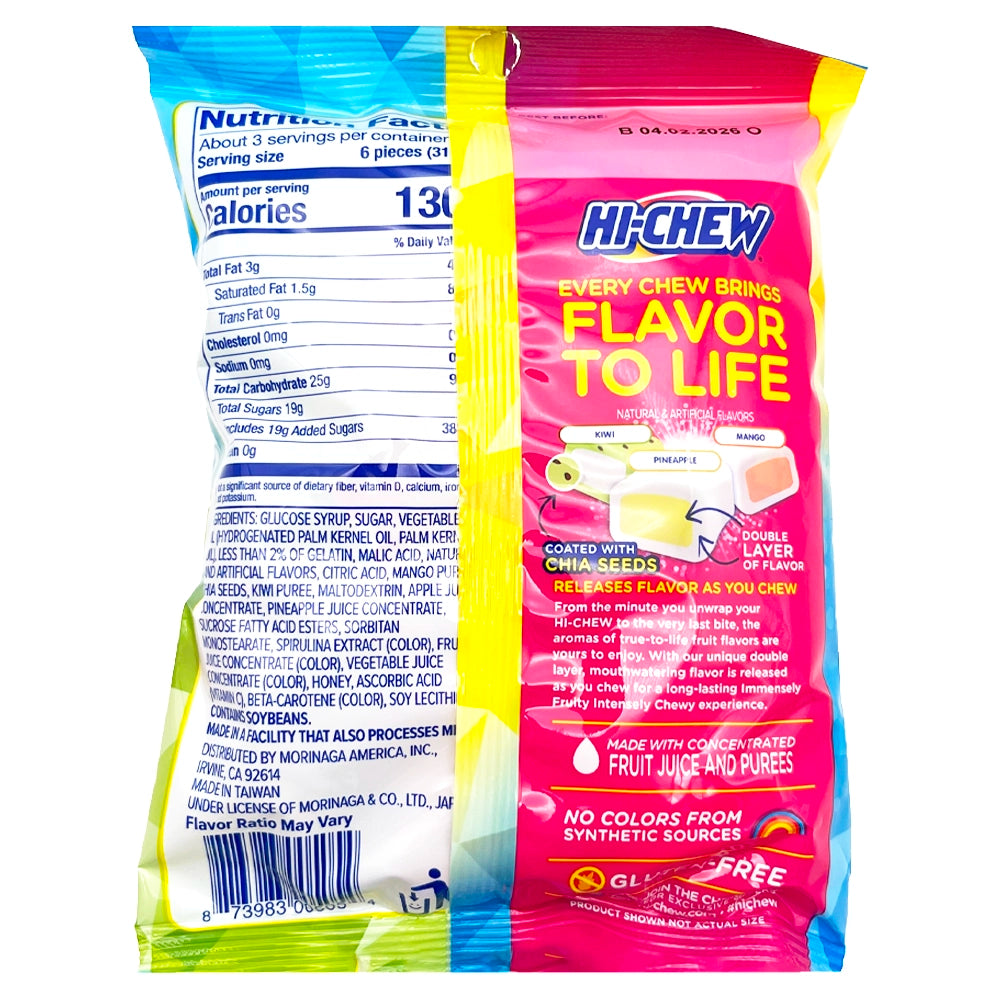 Morinaga Hi-Chew Tropical Mix 3.53 oz