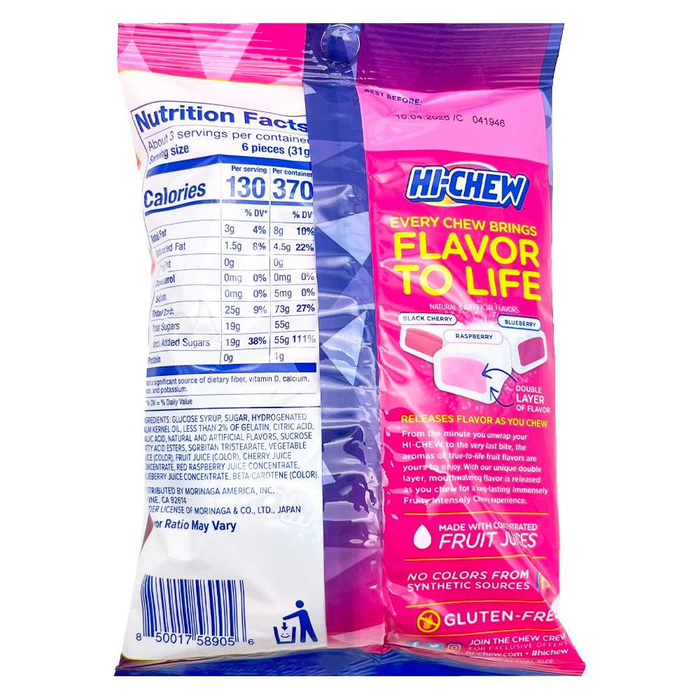 Morinaga Hi-Chew Berry Mix 3.17 oz