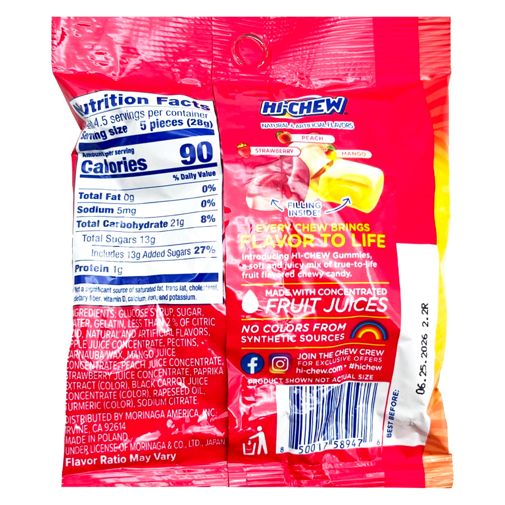 Morinaga Hi-Chew Gummies Original Mix 4.23 oz
