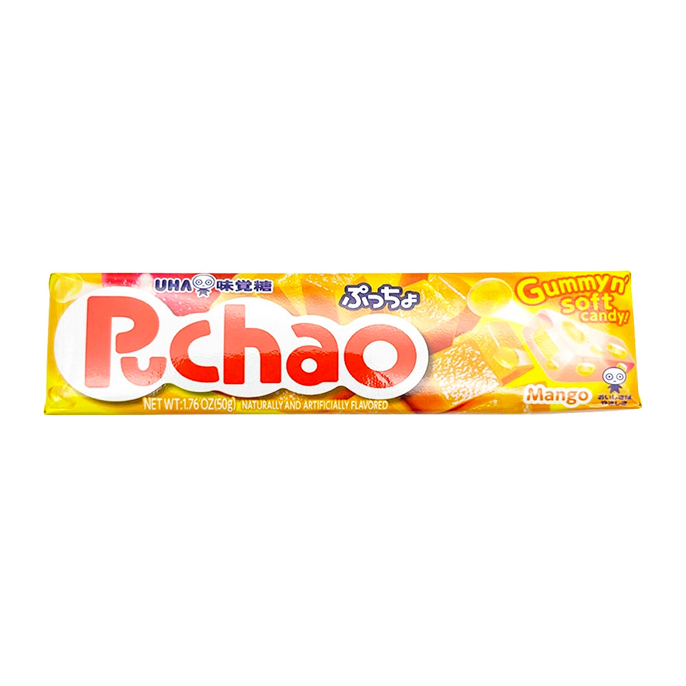 UHA Puchao Mango Gummy Candy 1.76 oz