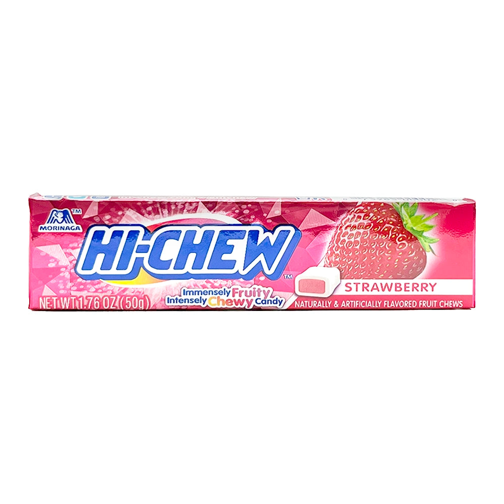 Morinaga Hi-Chew Strawberry Fruit Chews 1.76 oz
