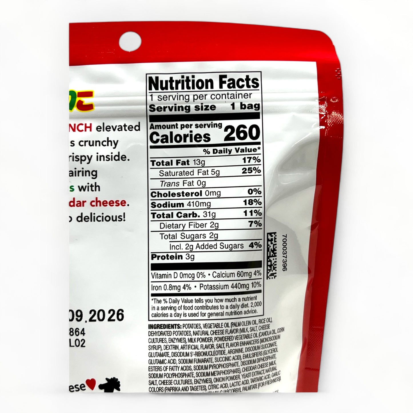 Calbee Jagarico Cheese Flavored Potato Sticks 1.83 oz