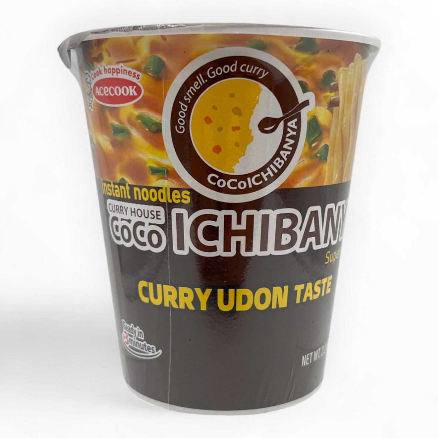 Acecook Instant Noodles Coco Ichibanya Curry Udon Taste 2.2 oz