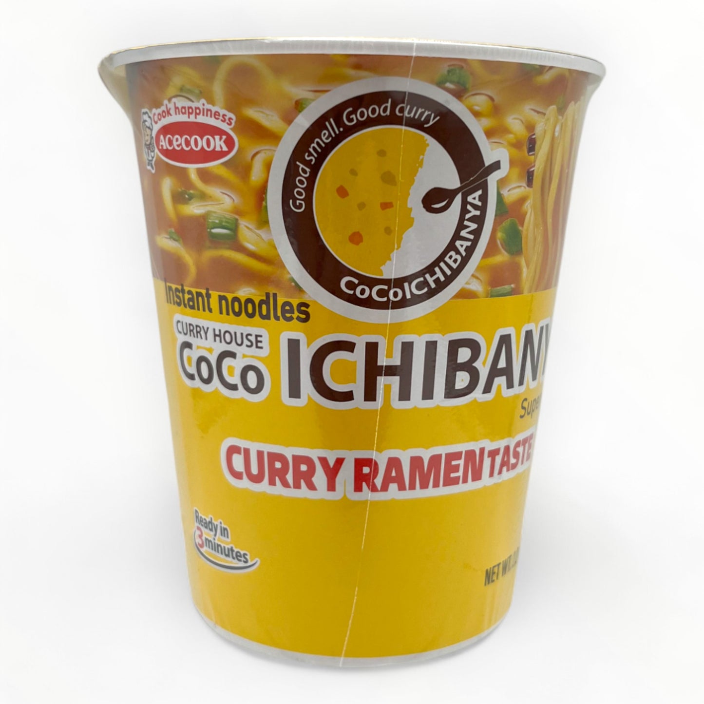Acecook Instant Noodles Coco Ichibanya Curry Ramen Taste 2.2 oz