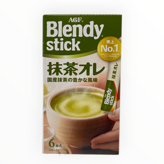 Ajinomoto Blendy Stick Matcha Au Lait 6P 2.11 oz