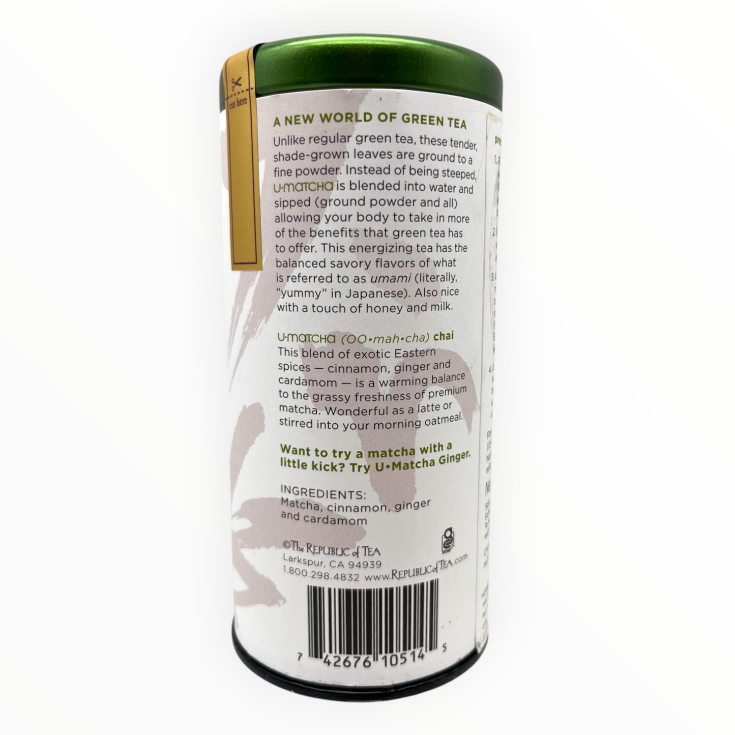 The Republic of Tea U Matcha Chai 1.26 oz