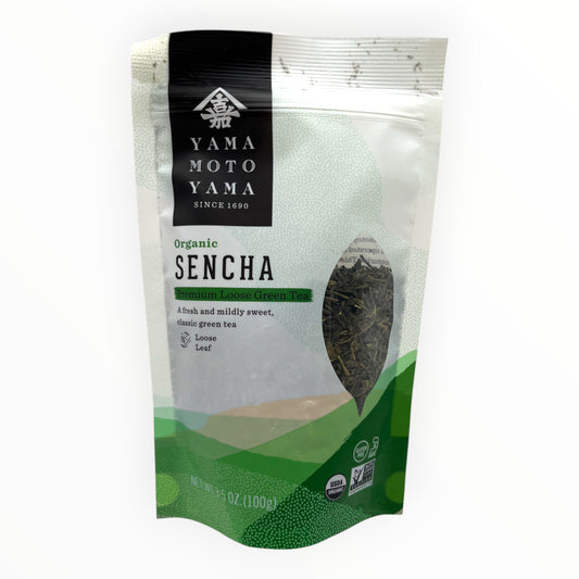 Yamamotoyama Organic Sencha Premium Loose Green Tea 3.5 oz