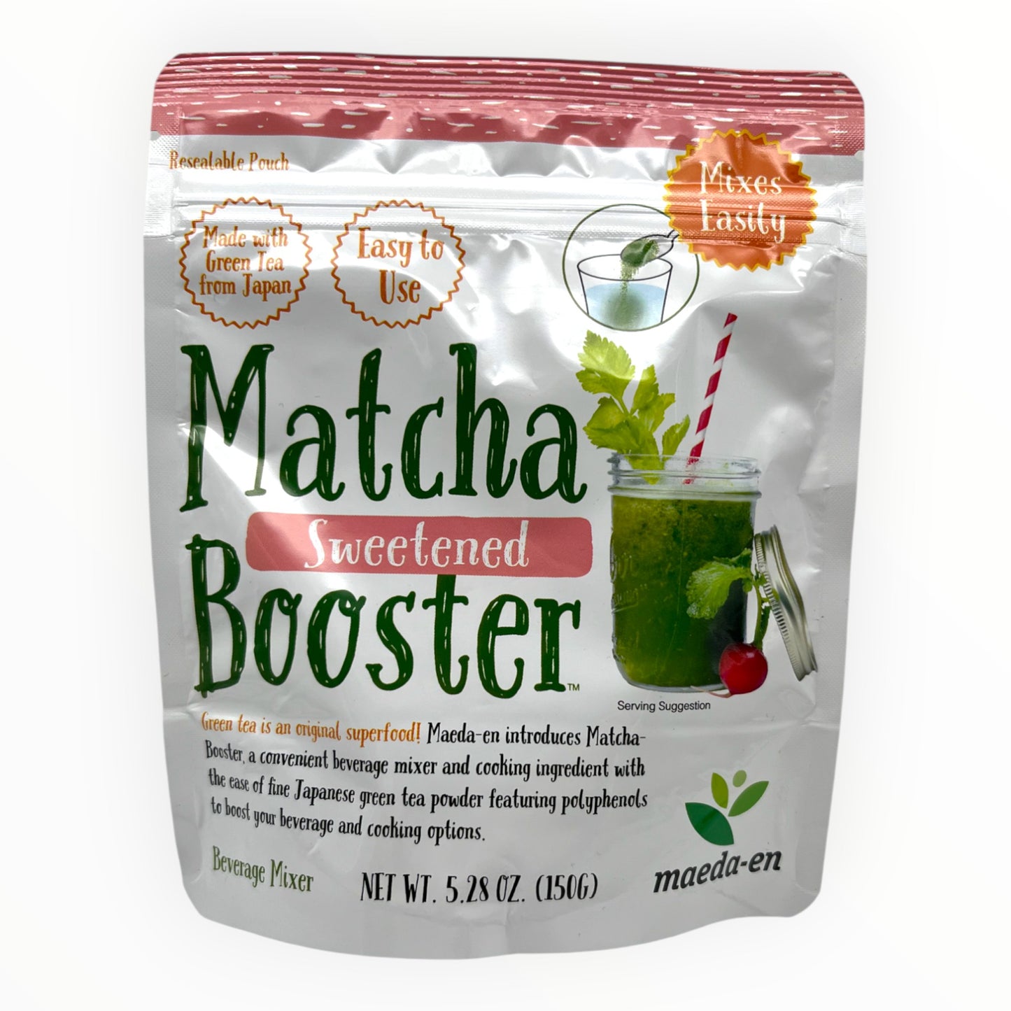 Maeda-en Matcha Booster Sweetened 5.28 oz