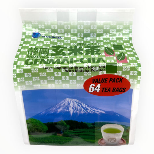 Takoakoya Genmaicha 64 Tea Bags 4.36 oz