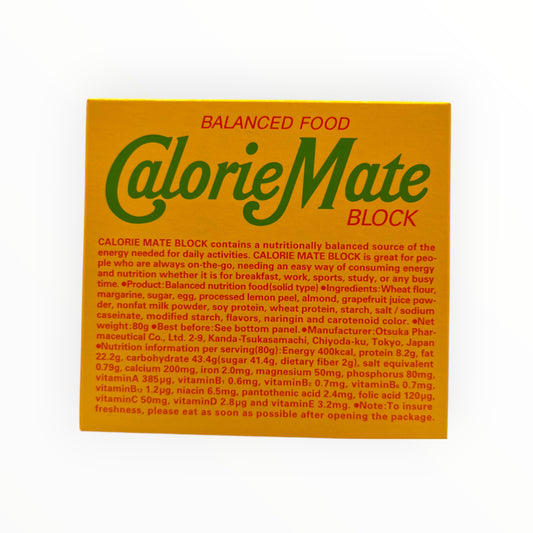Otsuka Balanced Food Calorie Mate Block Fruit 3.3 oz