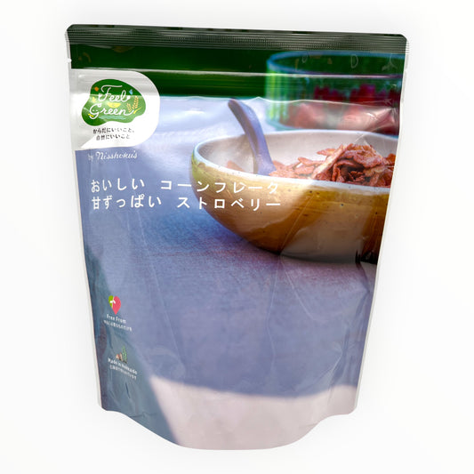 Feel & Green Corn Flakes Sweet and Sour Strawberry 4.94 oz
