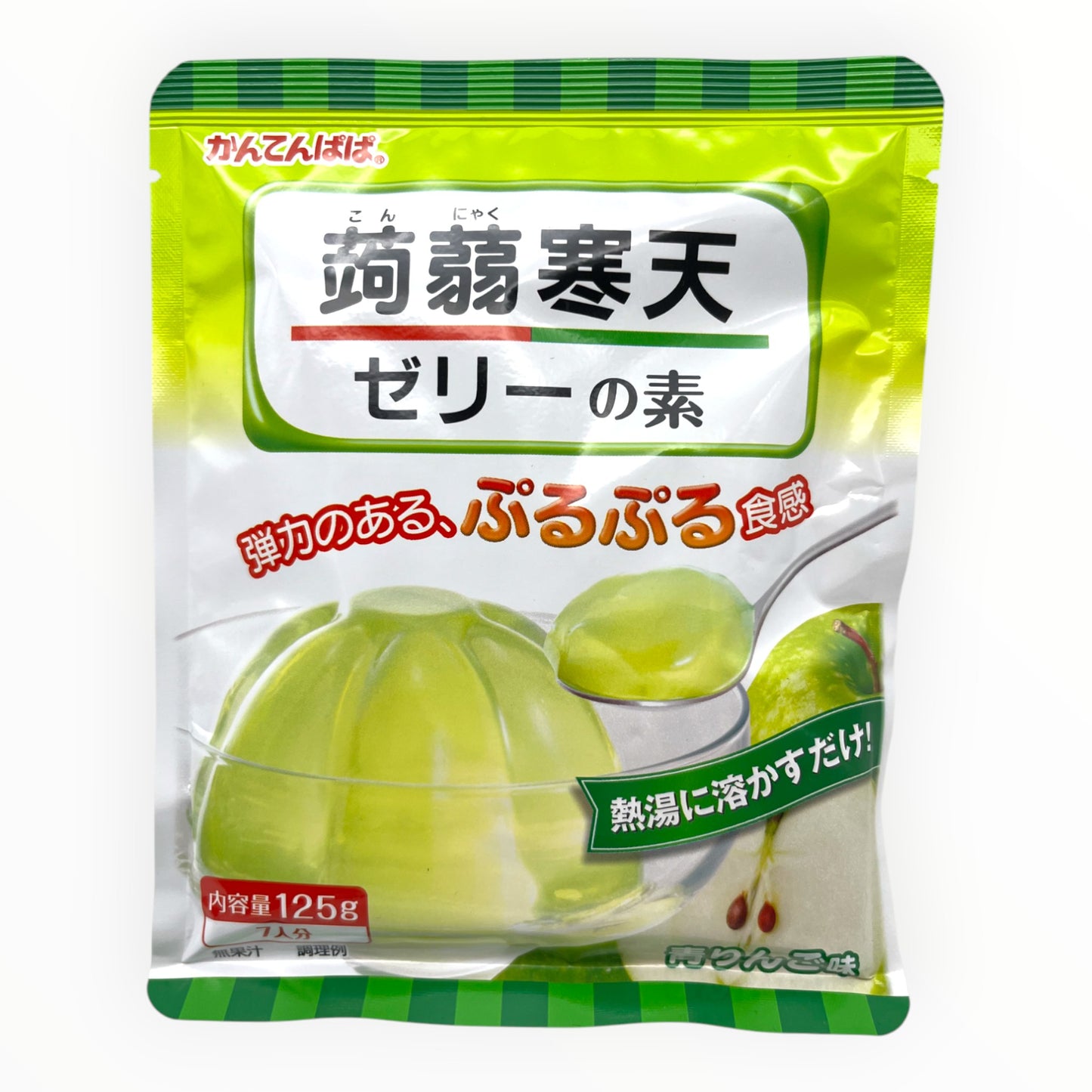 Ina Shokuhin Konnyaku Kanten Jelly Dessert Mix Apple 4.4 oz