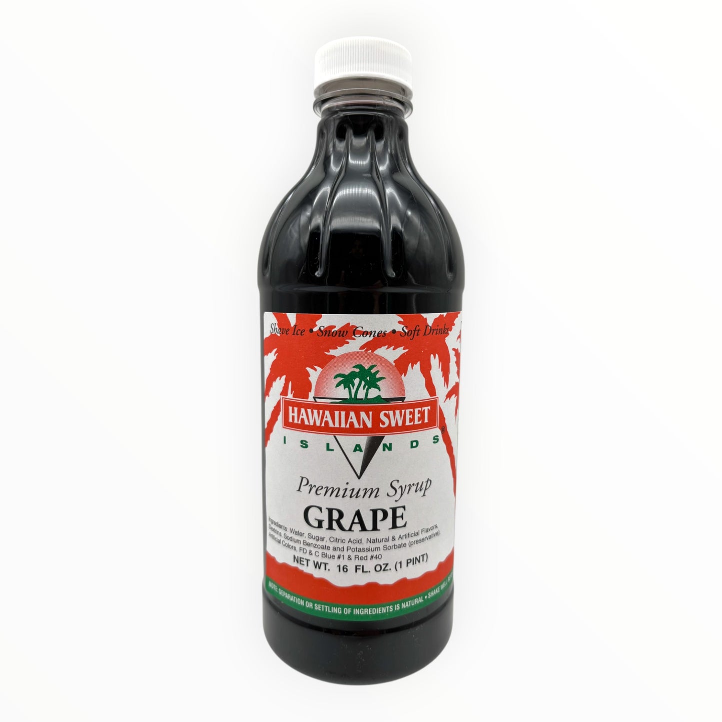 Hawaiian Sweet Islands Premium Syrup Grape 16 fl oz