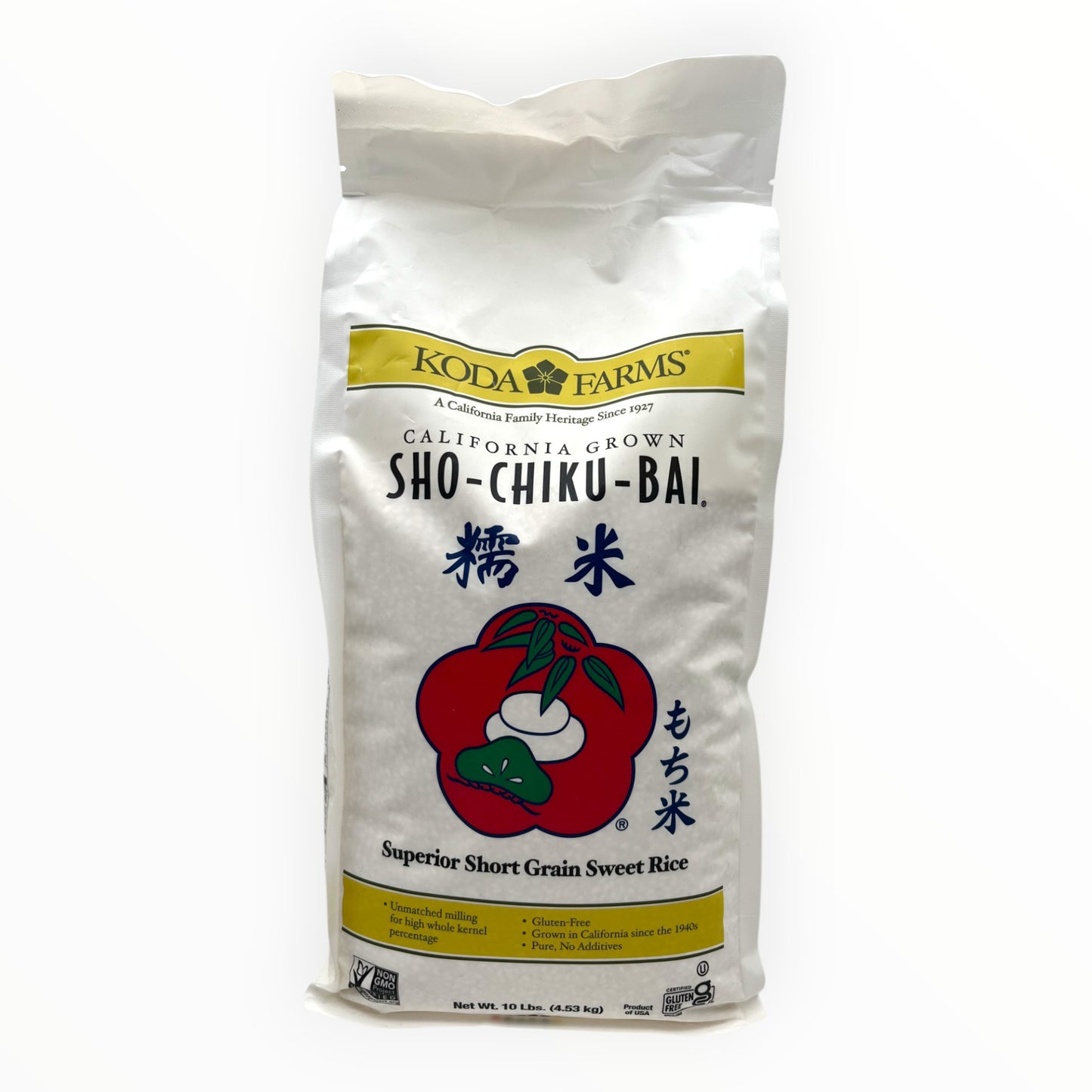 Koda Farms Short Grain Sweet Rice 10 lbs