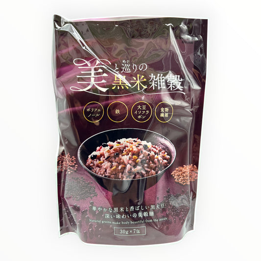 Tanesho Kuromai Zakkoku Prepared Mixed Grain 7.40 oz
