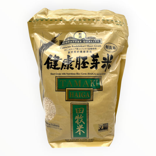 Tamaki Haiga California Koshihikari Short Grain Rice 4.4 lbs