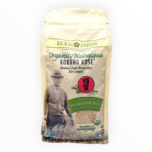 Koda Farms Organic Medium Grain Brown Rice 5 lbs