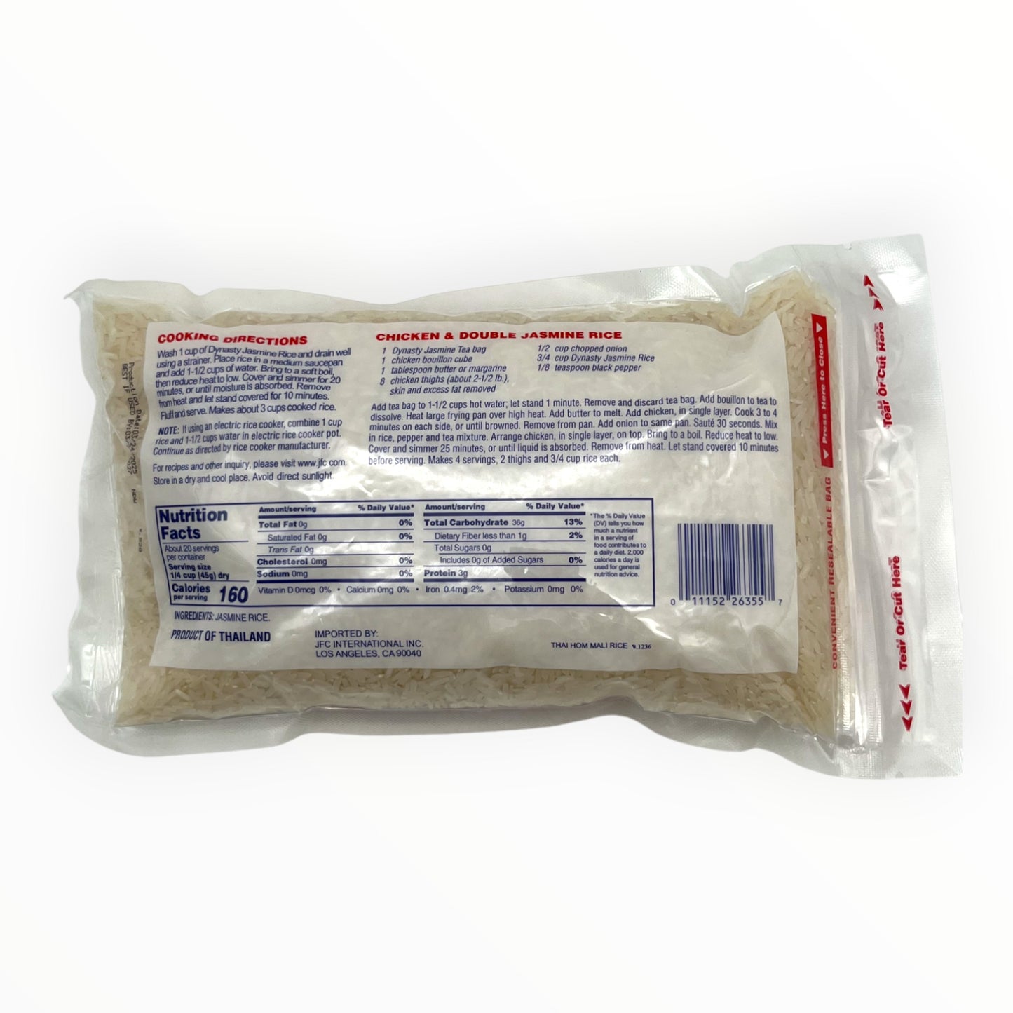 Dynasty Jasmine Rice 32 oz