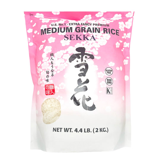 Sekka Medium Grain Rice 4.4 lb