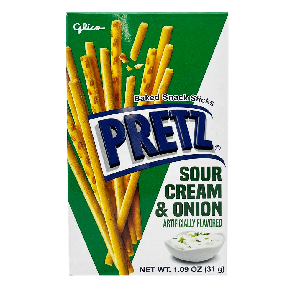 Glico Pretz Sour Cream & Onion 1.09 oz