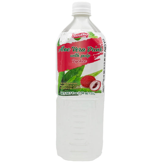 Shirakiku Aloe Lychee Drink 1.5L
