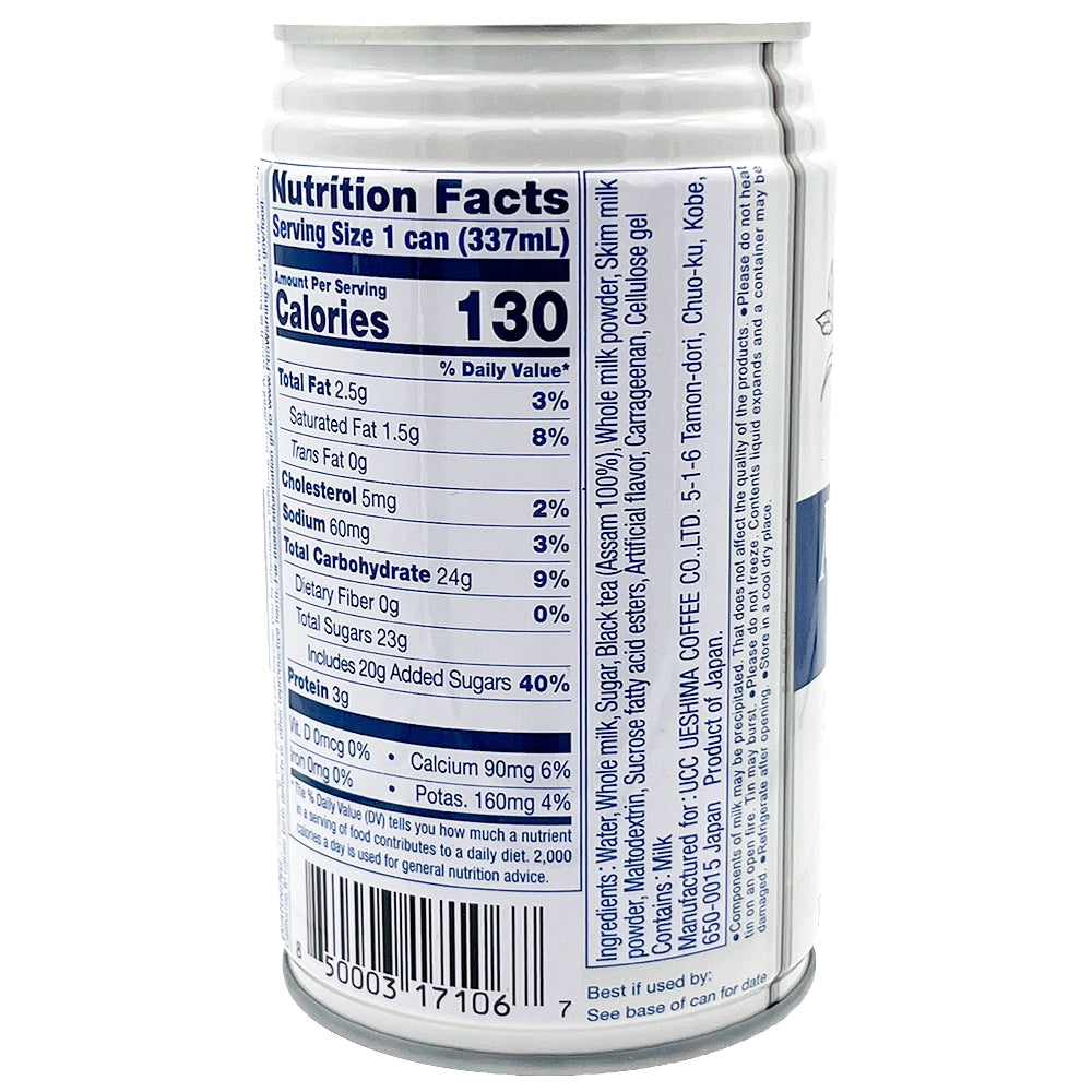 UCC Milk Tea Can 11.4 oz