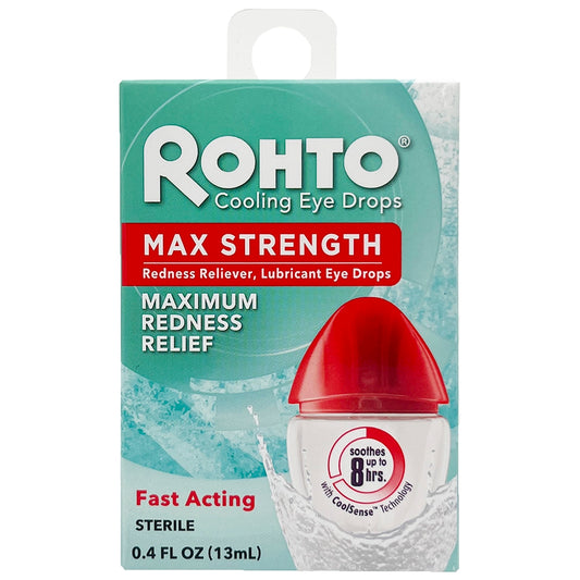 Rohto Cool Max Maximum Redness Relief 0.4 fl oz