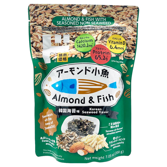 Jonetz Almond and Fish With Seasoned Nori Seaweed 7.05 oz